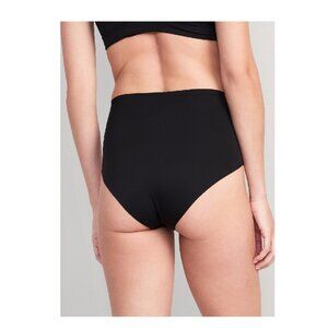 Lot of 4 No-show high waist brief underwear (3x black, 1x navy)